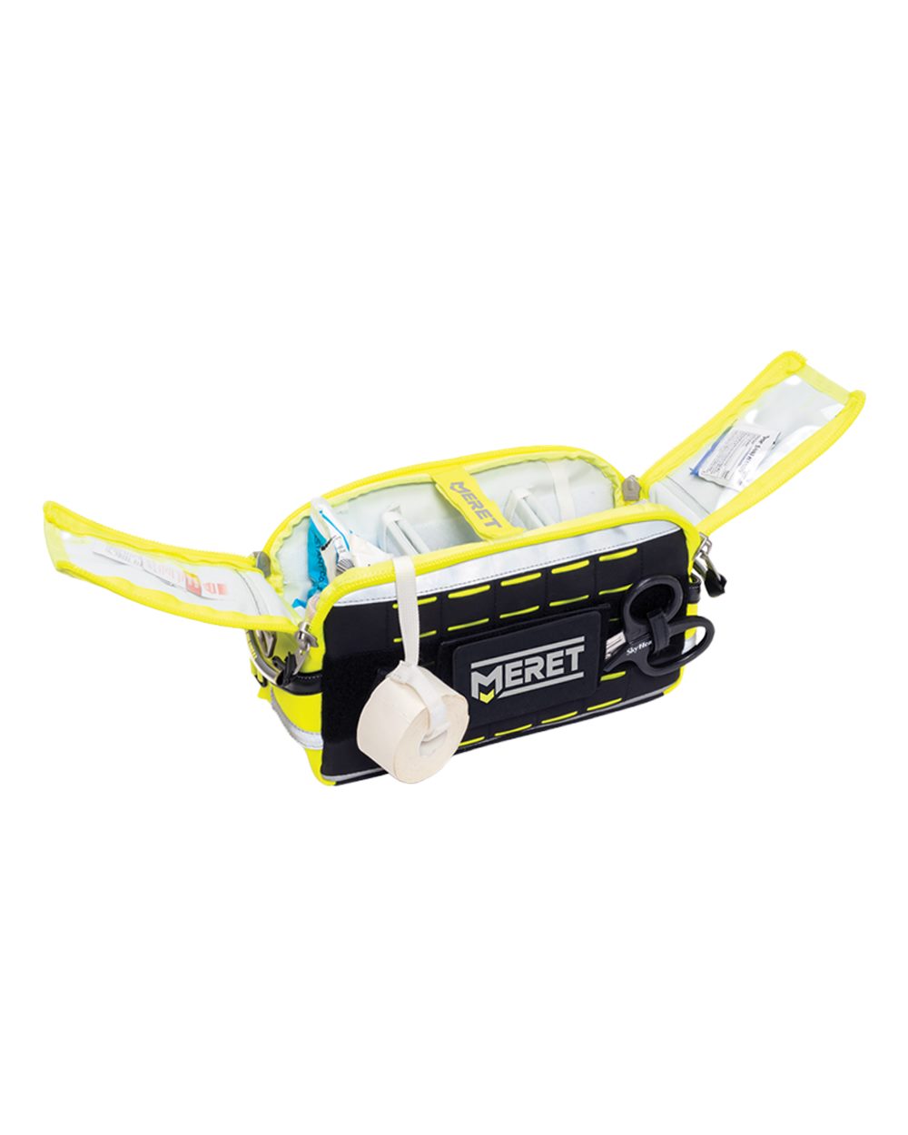 FIRST-IN™ PRO X High Viz Yellow Waist Pack - Side - B11043100 - High Viz Yellow