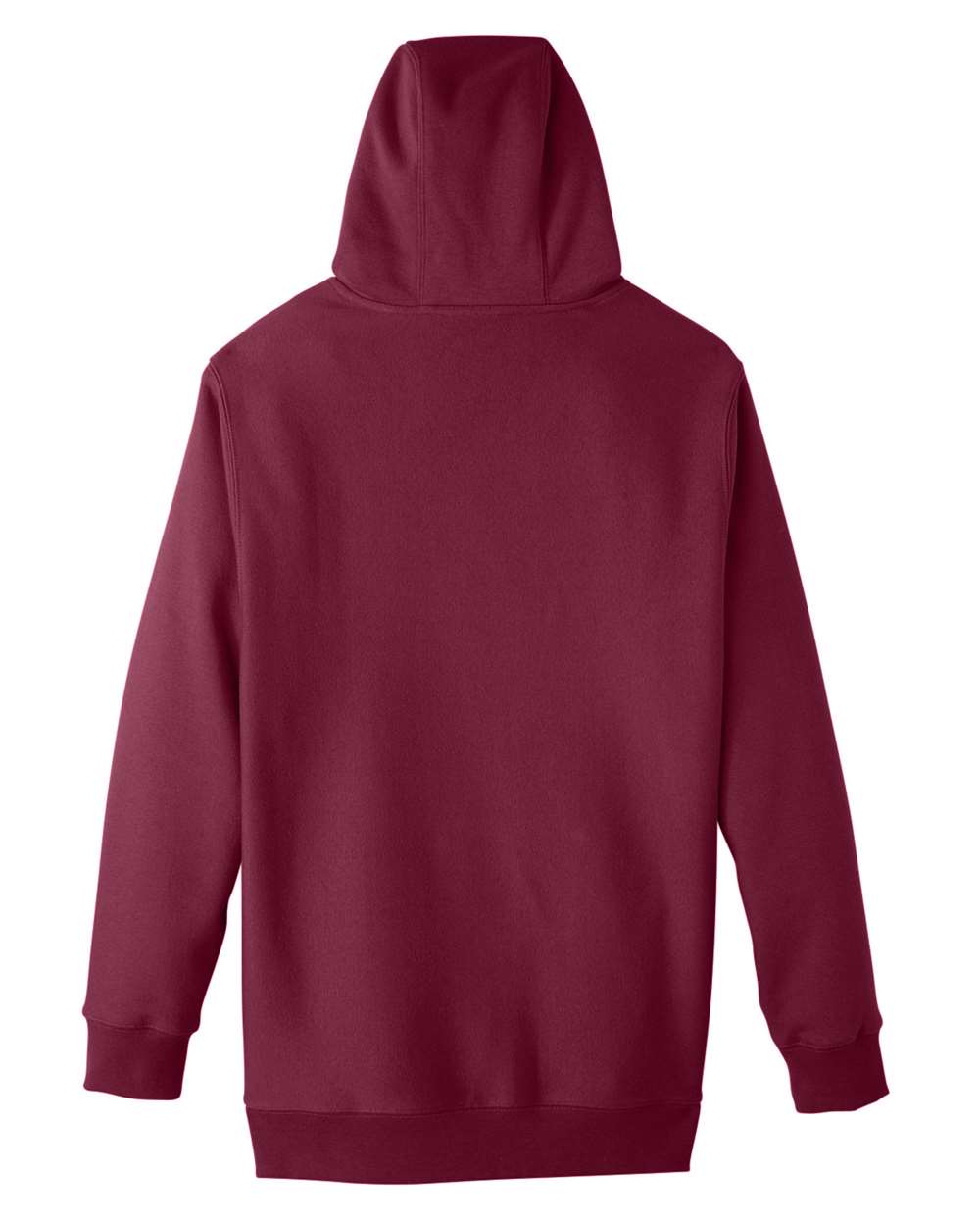 Unisex Zone HydroSport™ Heavyweight Pullover Hooded Sweatshirt - Back - B759D9539 - Sport Dark Maroon