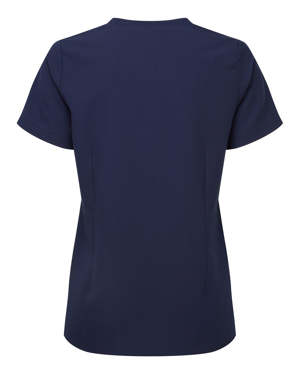 Women's Limitless V-Neck Stretch Scrub Top - Back - B291D5652 - Navy