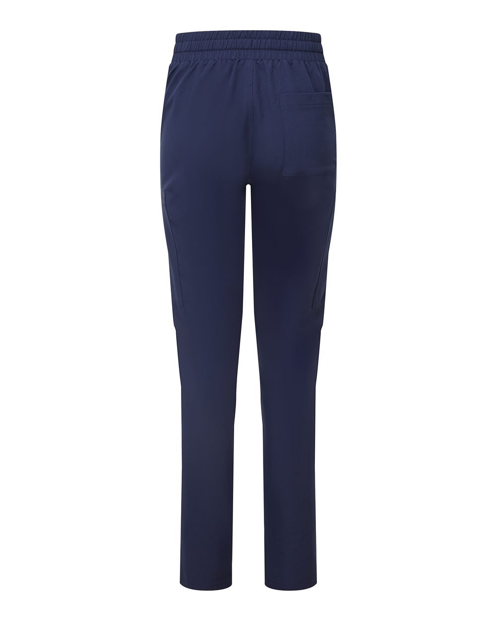 Women's Relentless Stretch Cargo Scrub Pants - Back - B295D5652 - Navy