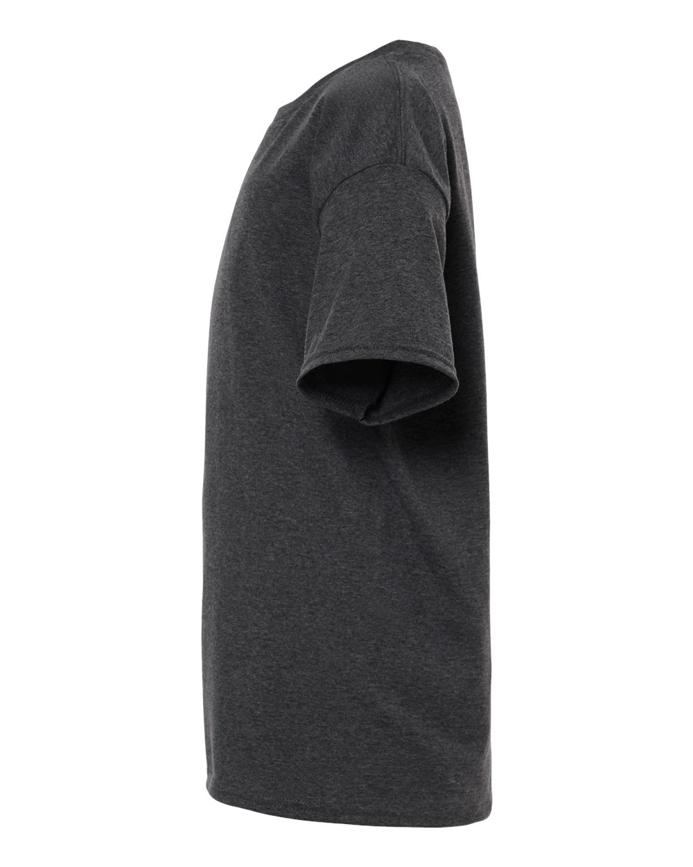 Youth Light Cotton T-Shirt - DirectSide - B04660142 - Heather Dark Grey