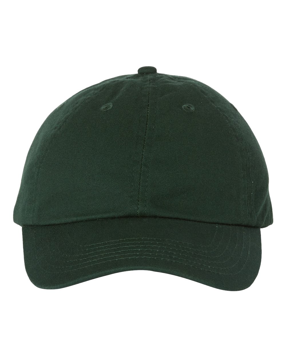 Bio-Washed Classic Dad Hat - Front - B28295540 - Forest Green