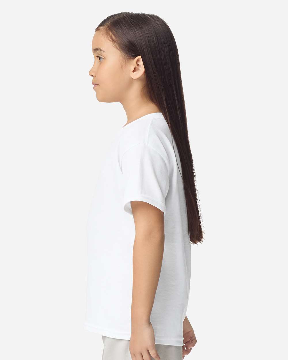 DryBlend® Youth T-Shirt - OnModelSide - B30560002 - White