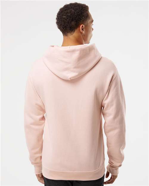 Unisex NuBlend® Hooded Sweatshirt - OnModelBack - B22035989 - Blush Pink