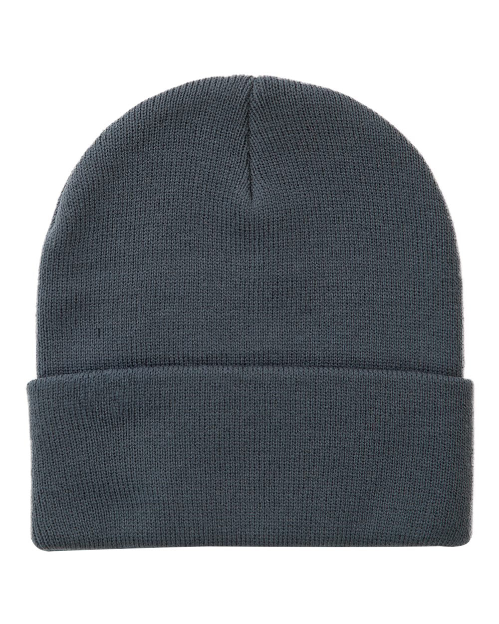 Coleman Cuffed Beanie - Back - B14295750 - Slate Blue