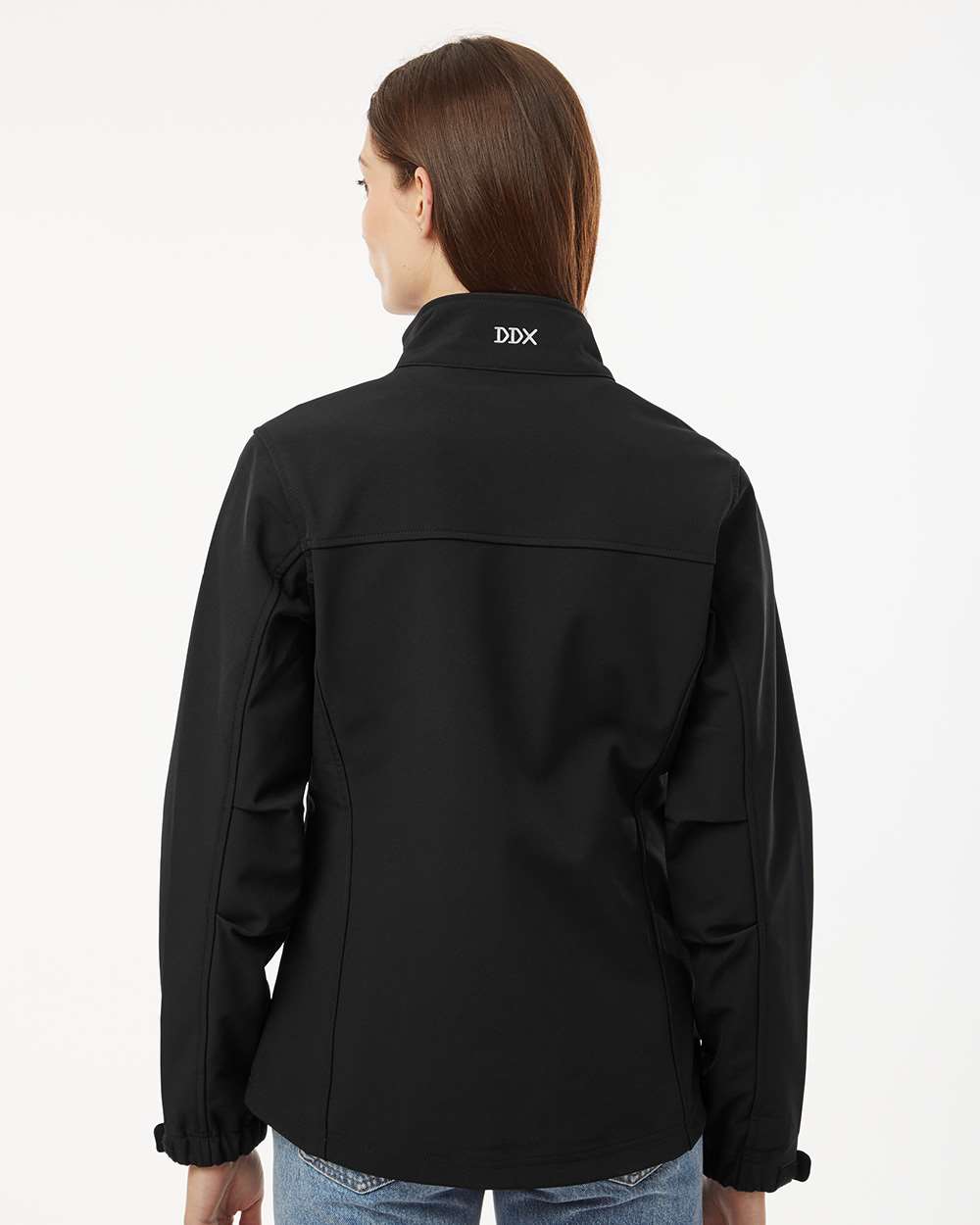 Women's Motion Soft Shell Jacket - OnModelBack - B00467503 - Black