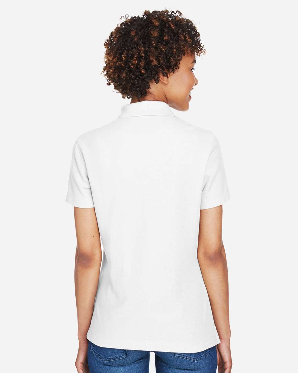 Women's DRYTEC20™ Performance Polo - OnModelBack - B629B2002 - White