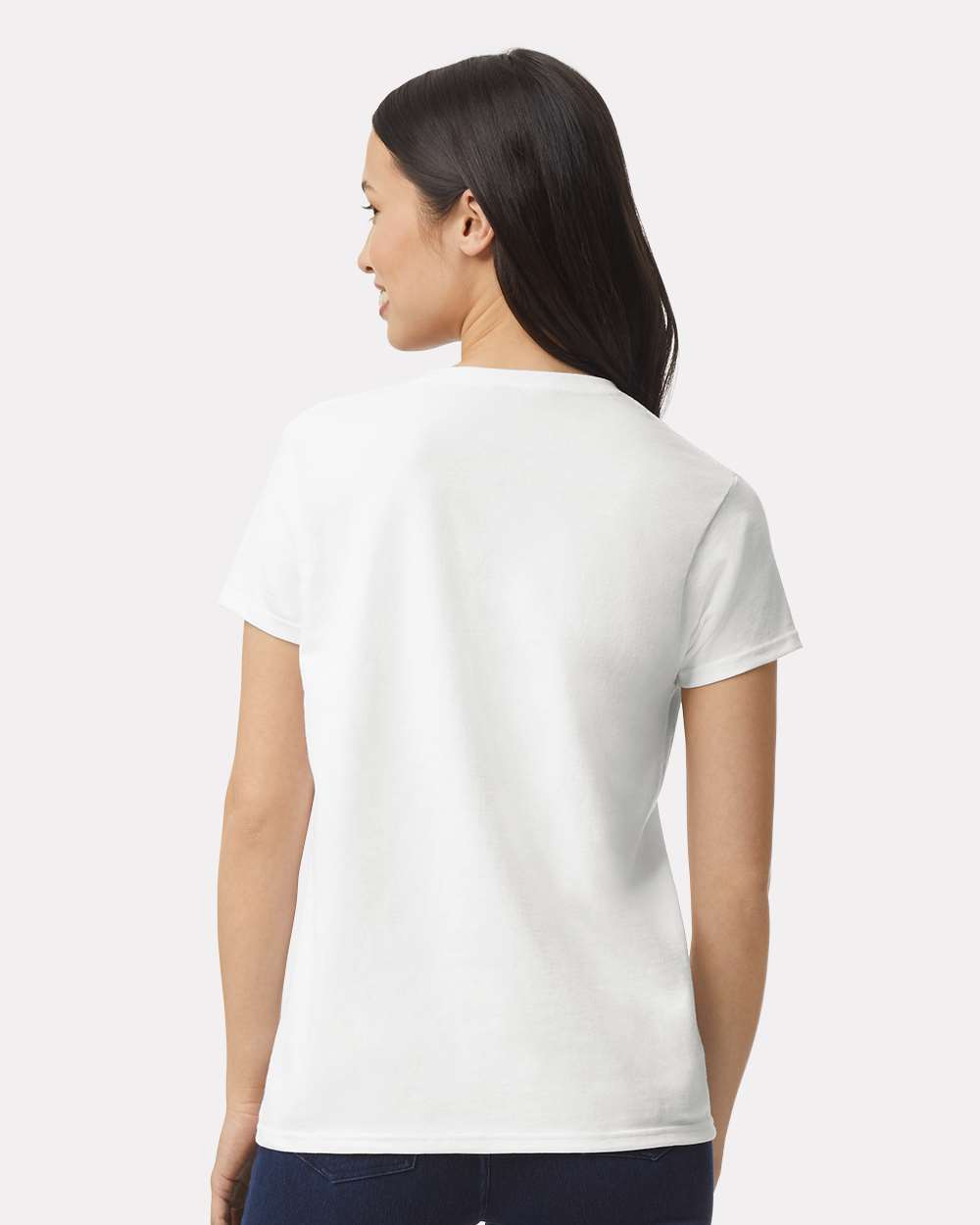 Women's Ultra Cotton® T-Shirt - OnModelBack - B50560002 - White