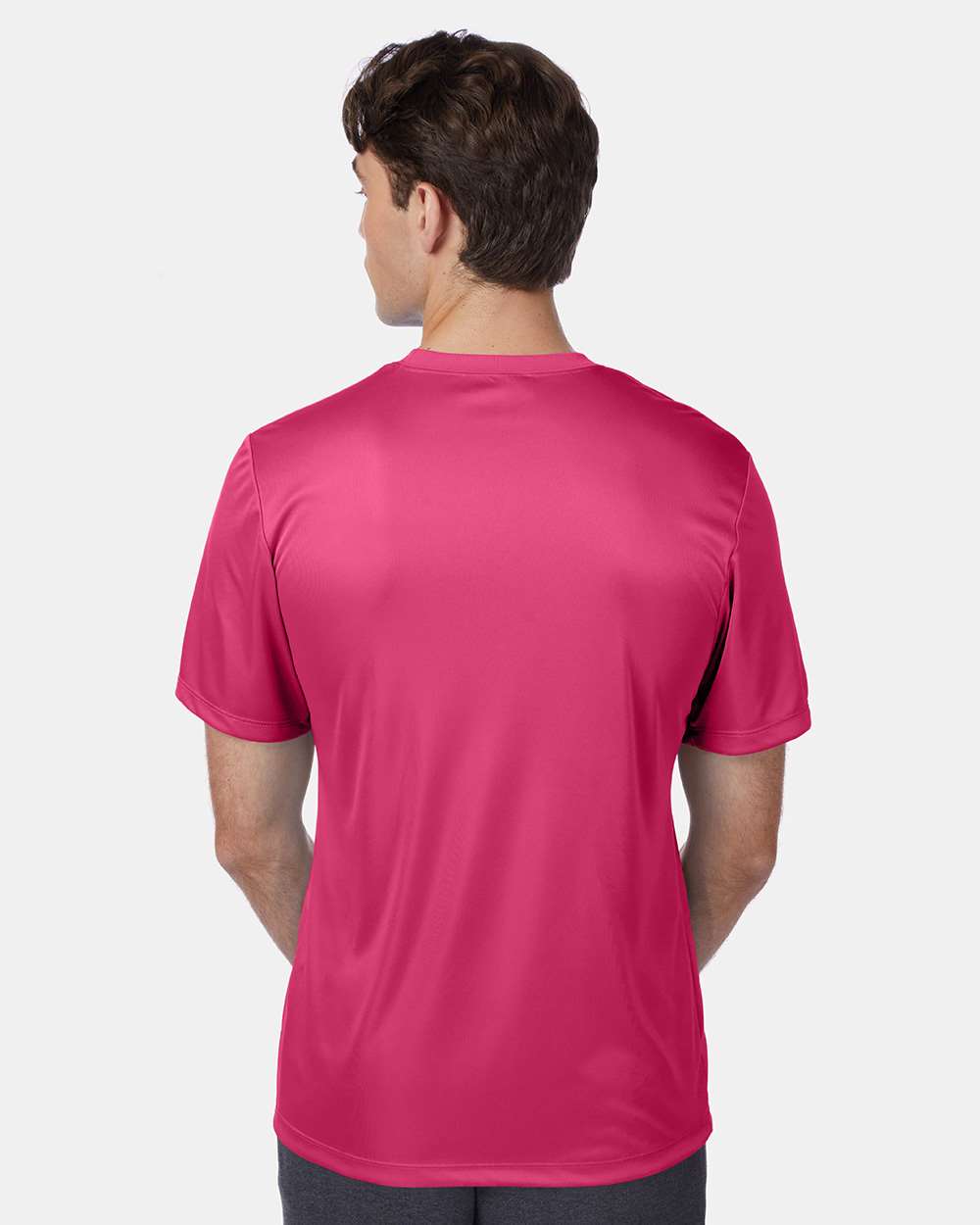Unisex Cool DRI® Performance T-Shirt - OnModelBack - B00100693 - Wow Pink