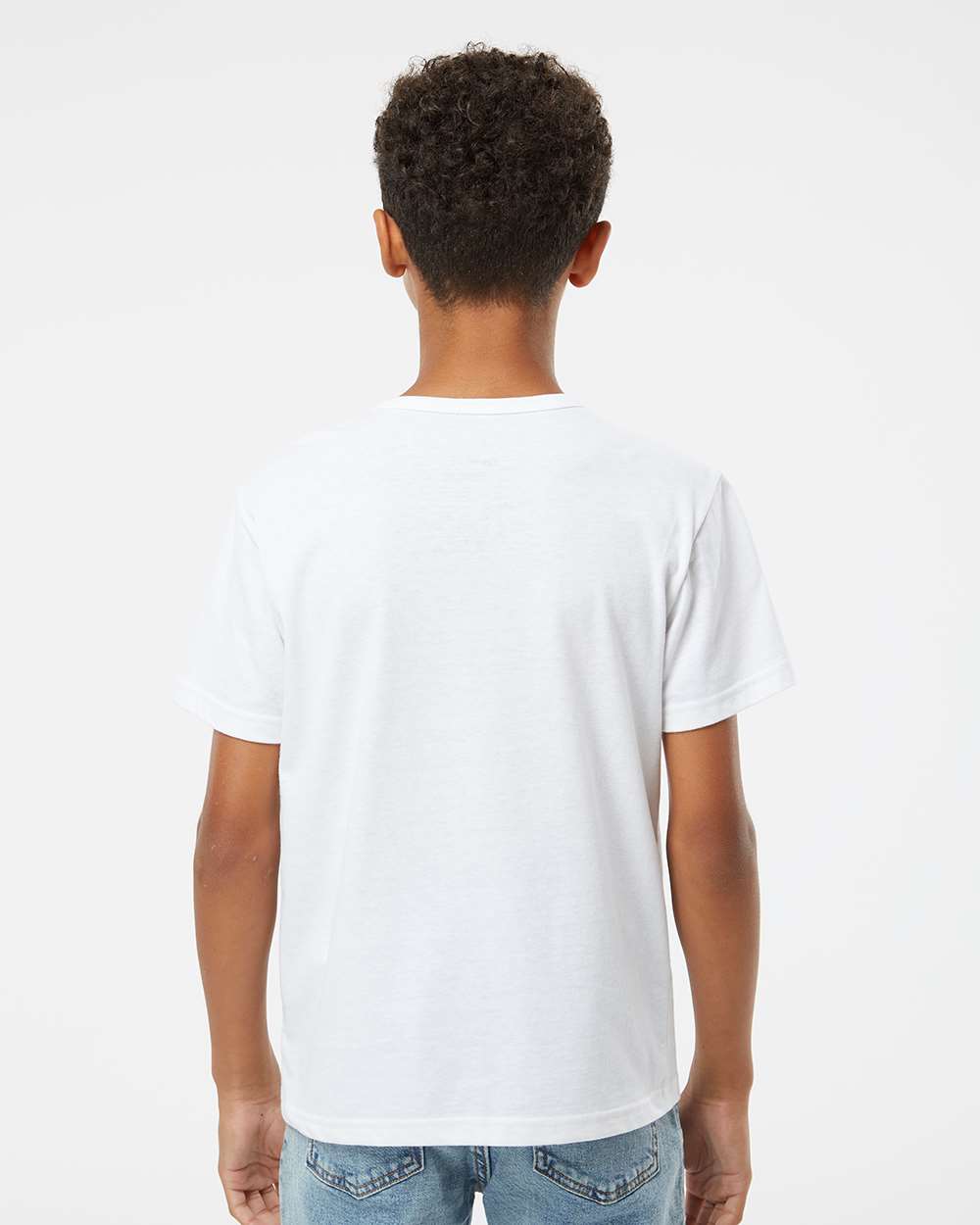 Youth RecycledSoft™ T-Shirt - OnModelBack - B10262122 - White