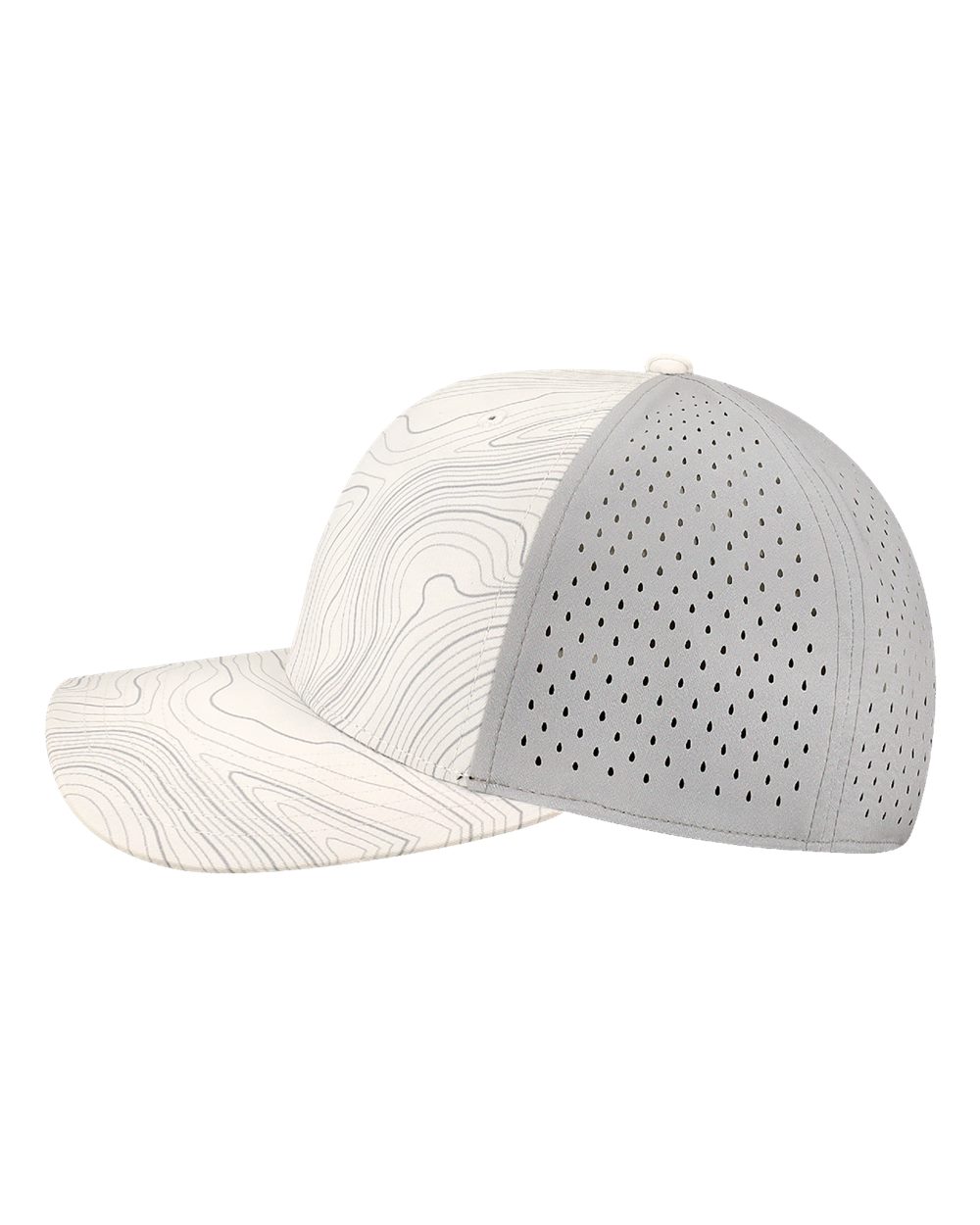 Reclaim Mid-Pro Adjustable Cap - DirectSide - B14595090 - White Grey Topo
