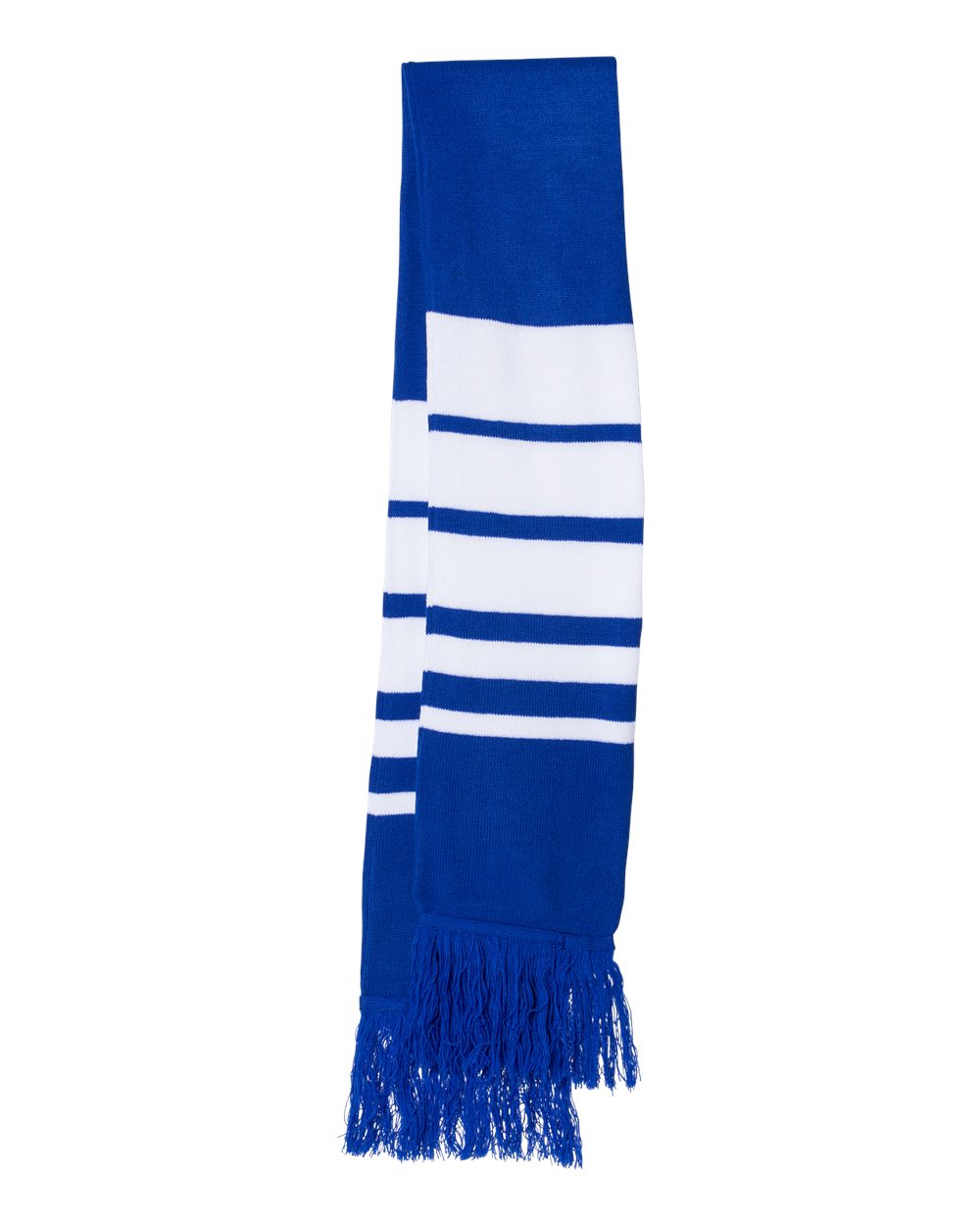 Soccer Scarf - Back - B50695750 - Royal/ White