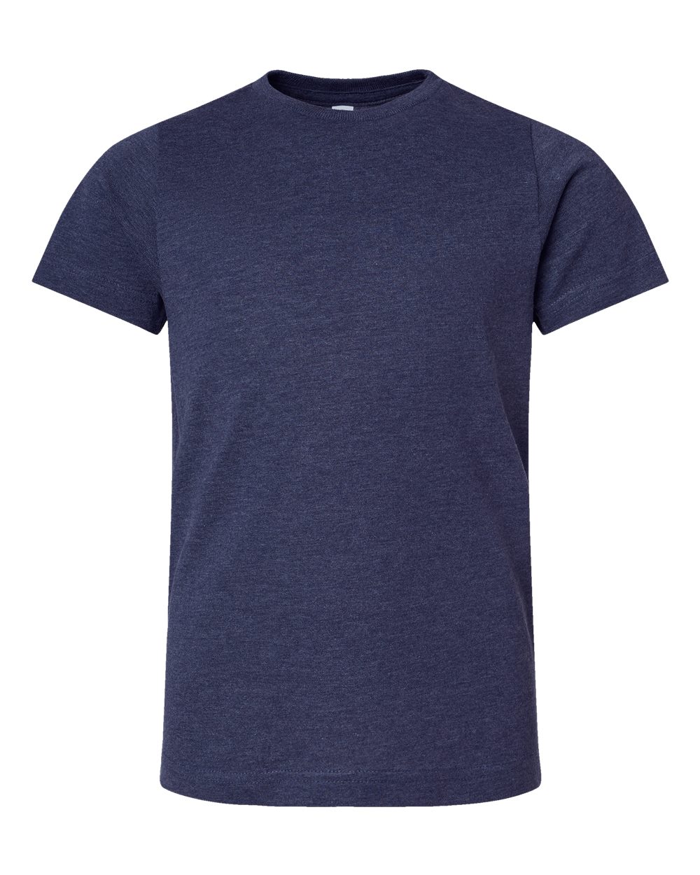 Youth Fine Jersey Tee - Front - B38038732 - Vintage True Navy