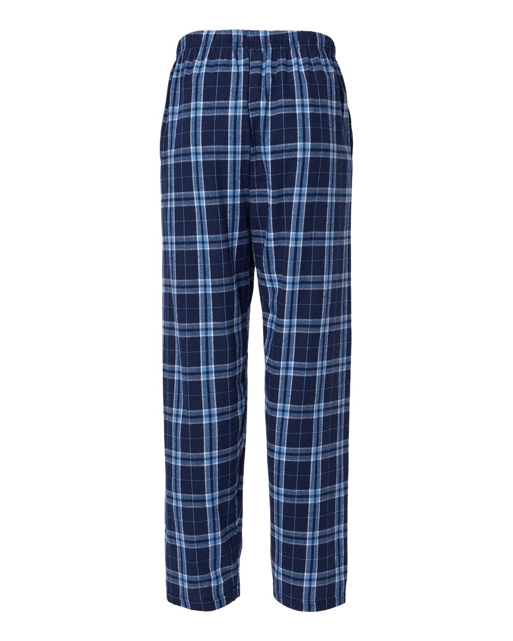 Harley Flannel Pants - Back - B13203131 - Navy/ Columbia