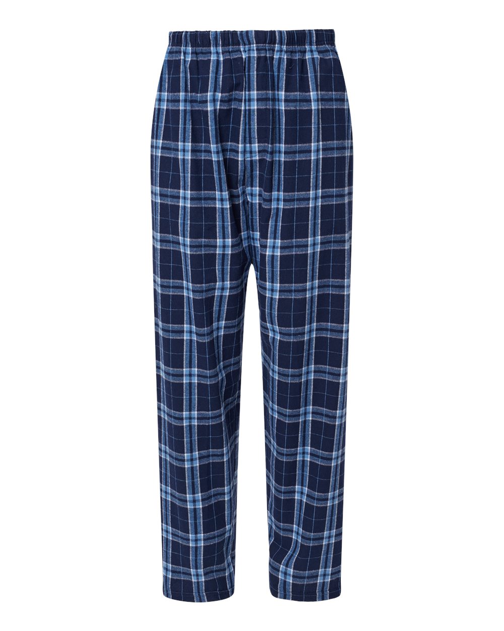 Harley Flannel Pants - Front - B13203131 - Navy/ Columbia