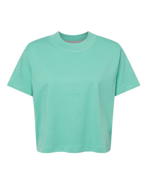 Women's Boxy Tee - Front - B06838813 - Saltwater