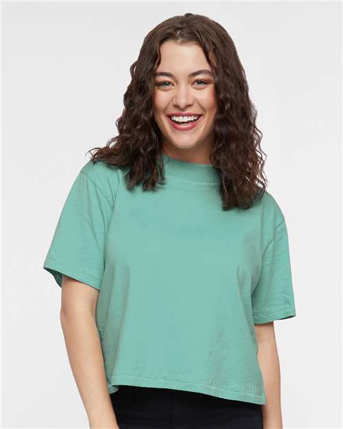 Women's Boxy Tee - OnModelFront - B06838813 - Saltwater