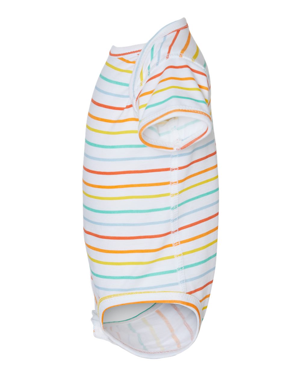 Infant Fine Jersey Bodysuit - DirectSide - B33438901 - Rainbow Stripe