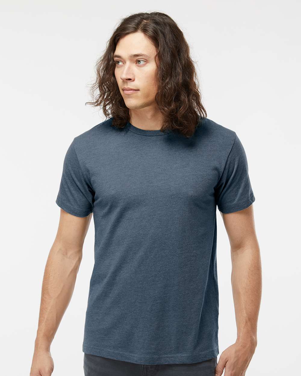 Fine Jersey Tee - OnModelFront - B00638273 - Vintage Denim