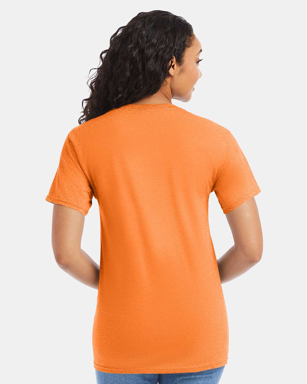Essential-T T-Shirt - OnModelBack - B00000133 - Tennessee Orange