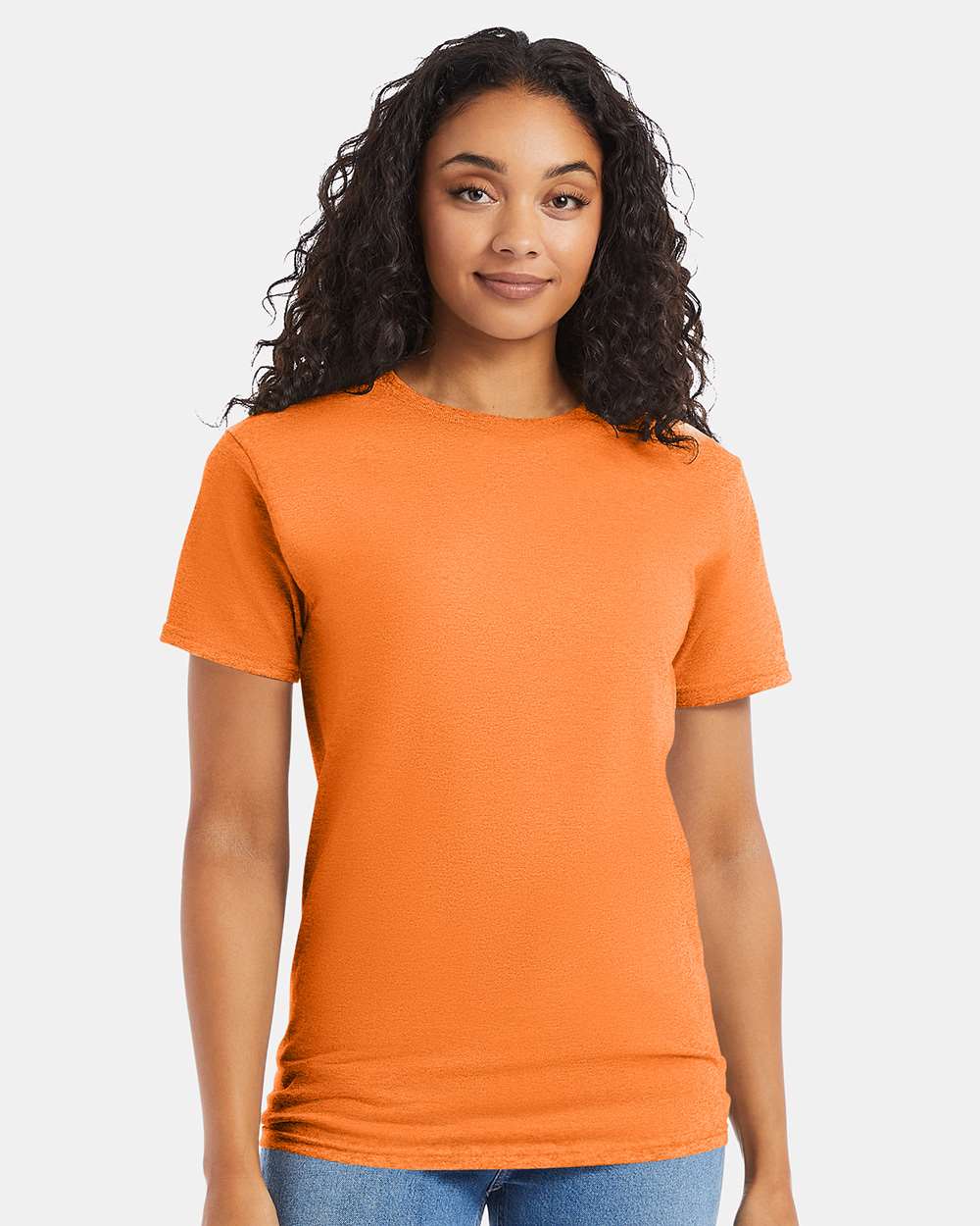 Essential-T T-Shirt - OnModelFront - B00000133 - Tennessee Orange