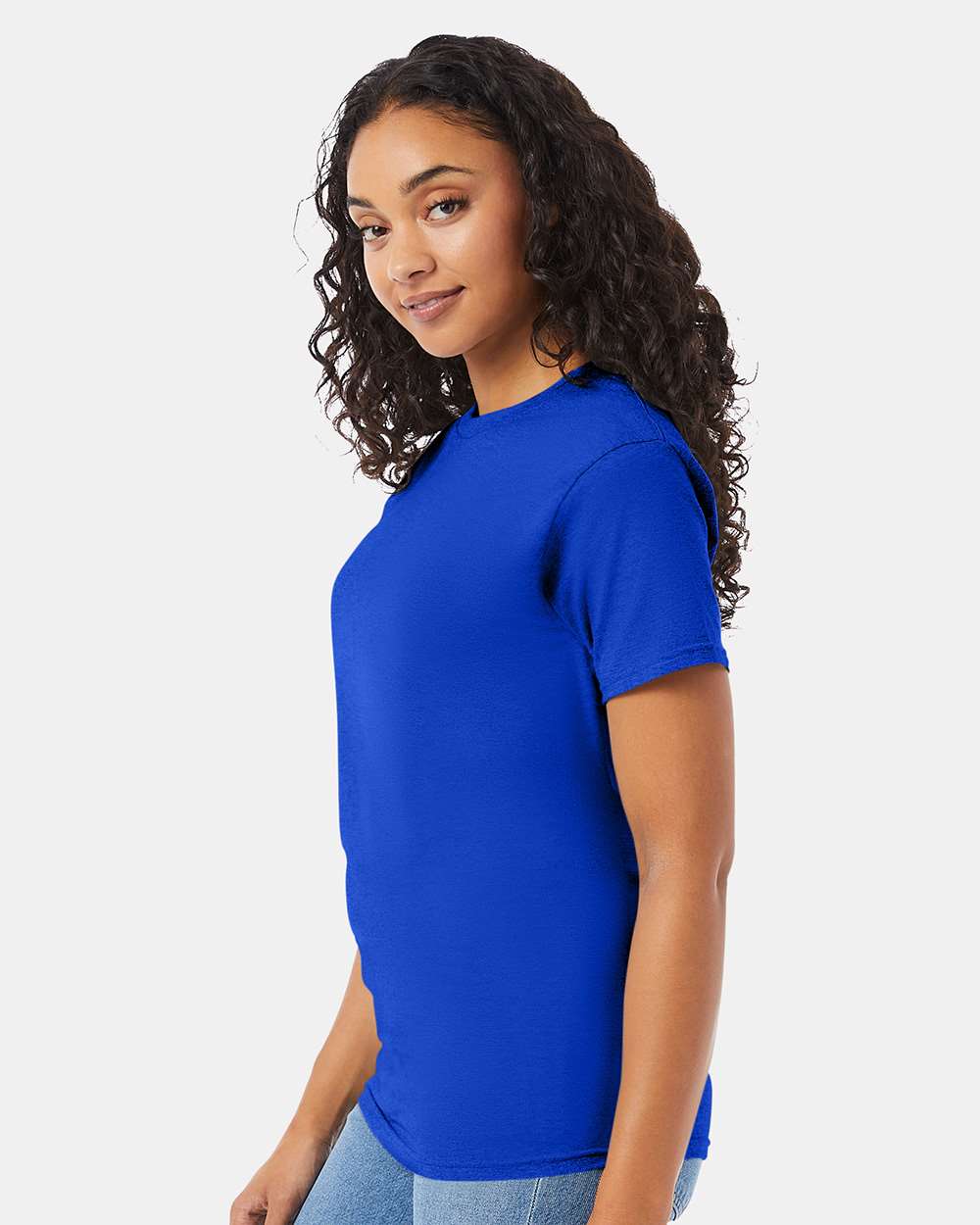 Essential-T T-Shirt - OnModelSide - B00000293 - Athletic Royal