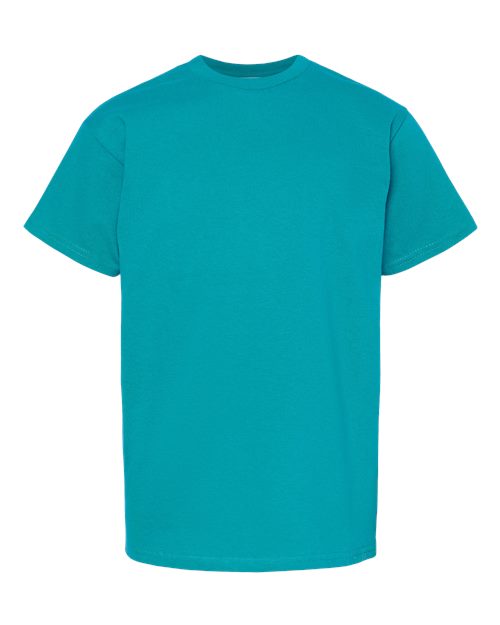 Youth Essential-T T-Shirt - Front - B31500053 - Athletic Teal