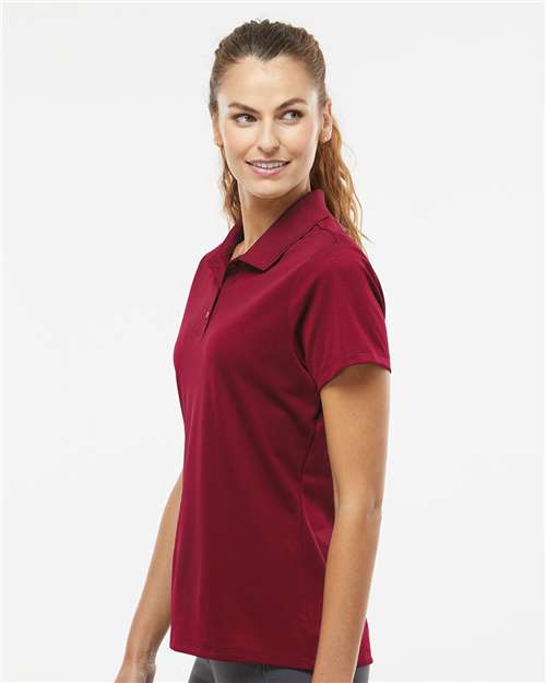Women's Performance Piqué Polo - OnModelSide - B08053532 - Collegiate Burgundy