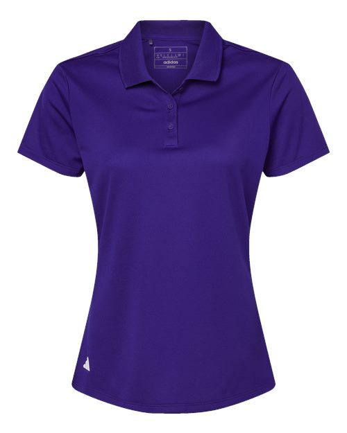Women's Performance Piqué Polo - Front - B08053672 - Collegiate Purple