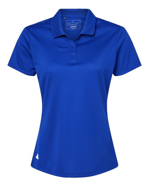 Women's Performance Piqué Polo - Front - B08053752 - Collegiate Royal