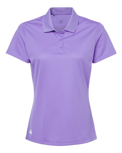 Women's Performance Piqué Polo - Front - B08053102 - Light Flash Purple