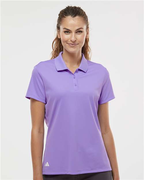 Women's Performance Piqué Polo - OnModelFront - B08053102 - Light Flash Purple