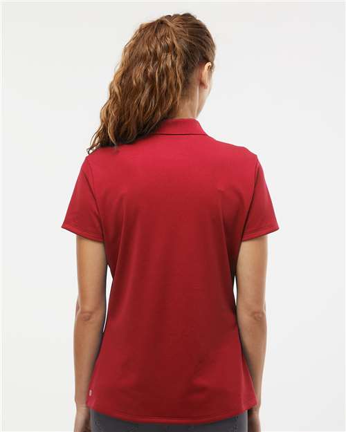 Women's Performance Piqué Polo - OnModelBack - B08053702 - Power Red