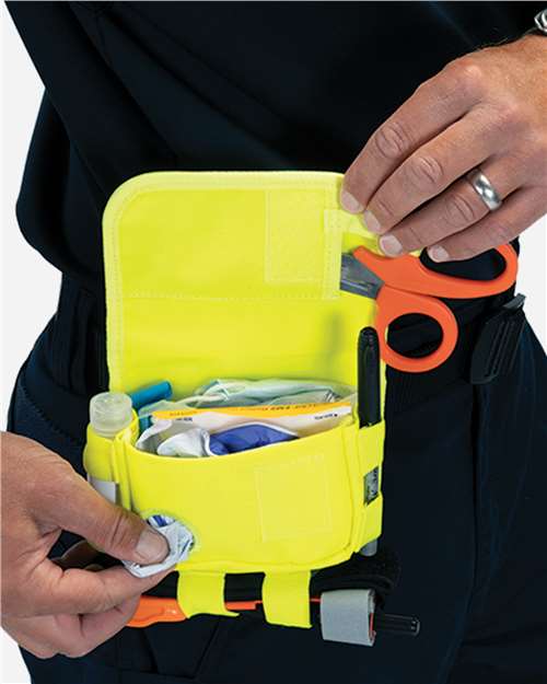 EFAK™ PRO X High Viz Yellow Waist Pack - OnModelSide - B04543100 - High Viz Yellow