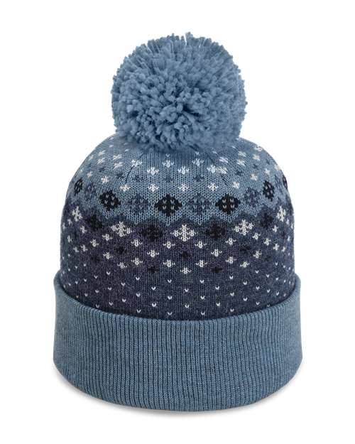 The Baniff Cuffed Beanie - Front - B11495590 - Slate