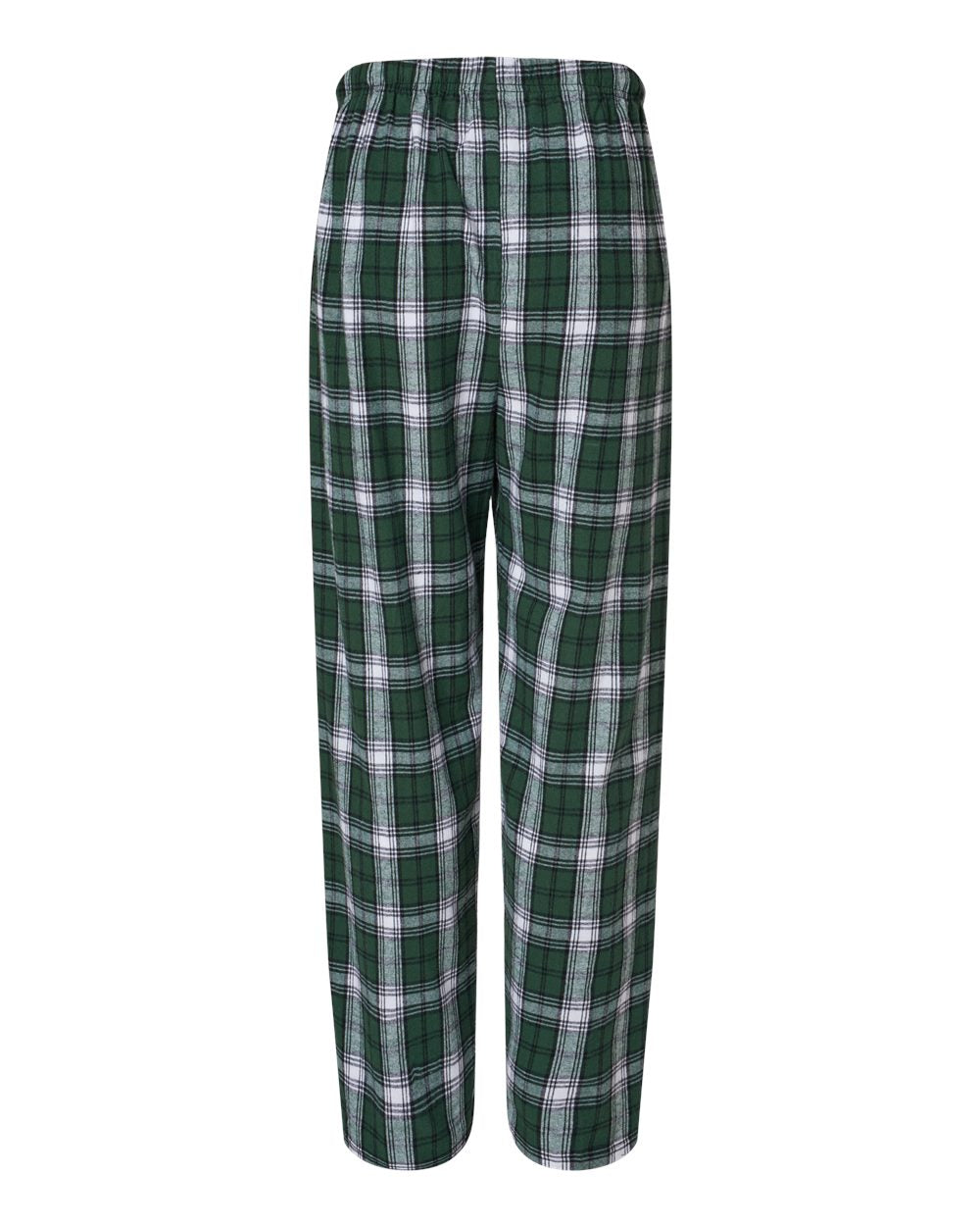 Harley Flannel Pants - Back - B13203921 - Green/ White Plaid