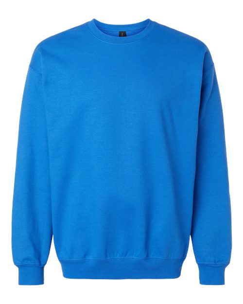 Unisex Softstyle® Midweight Crewneck Sweatshirt - Front - B24060642 - Royal