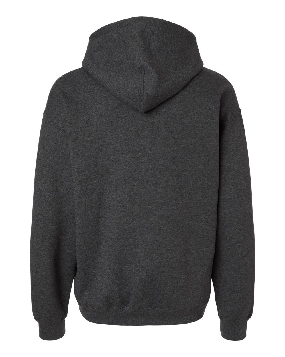 Heavy Blend™ Hooded Sweatshirt - Back - B22060443 - Fan Charcoal Heather