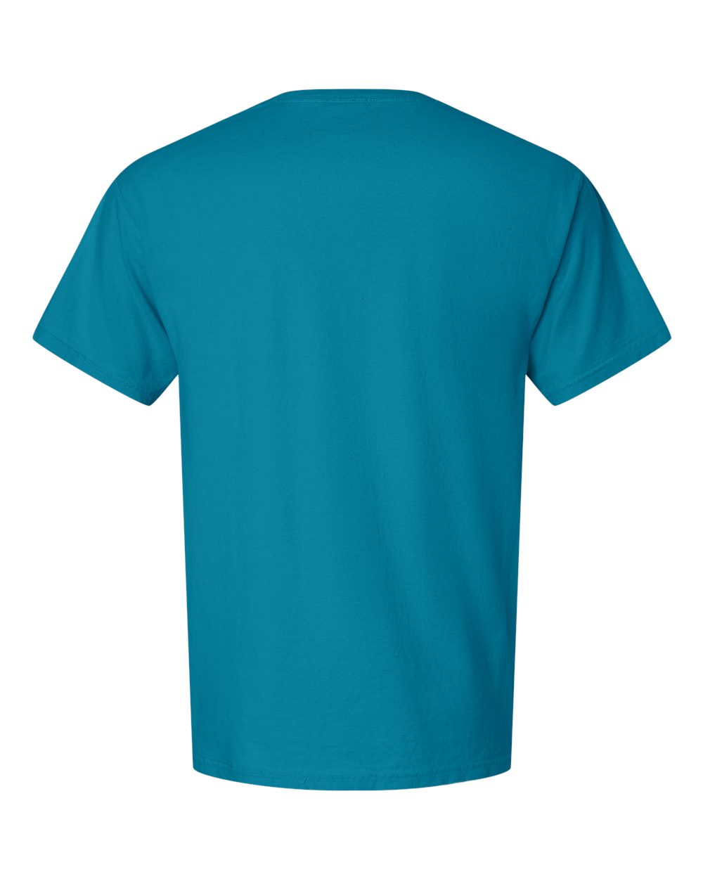 Garment-Dyed T-Shirt - Back - B35100333 - Ocean Depths