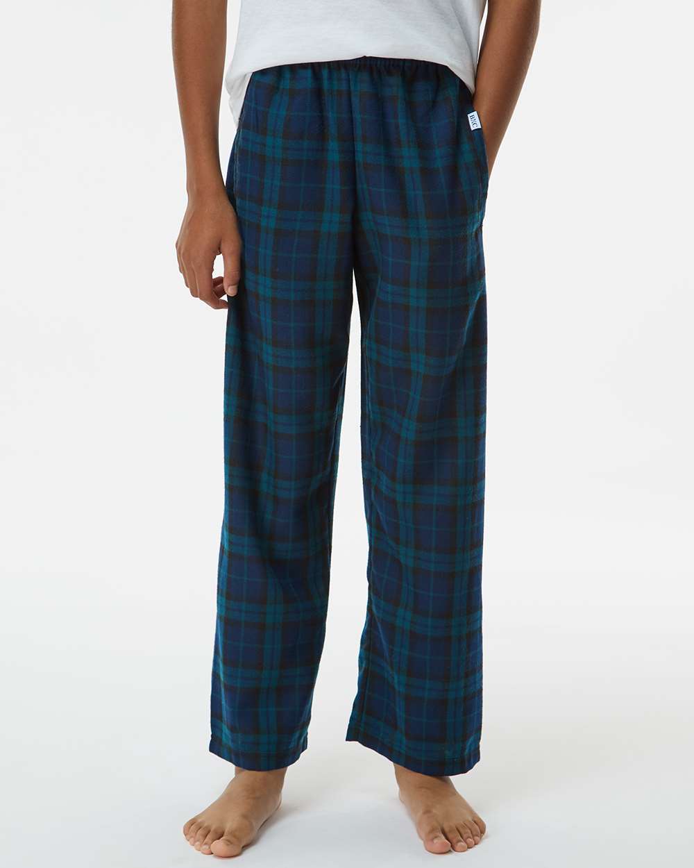 Youth Flannel Pants - OnModelFront - B20603393 - Scottish Tartan