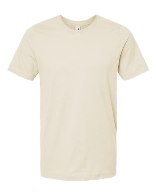 Combed Cotton T-Shirt - Front - B13659249 - Cream
