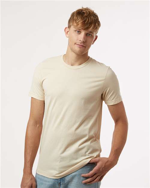 Combed Cotton T-Shirt - OnModelFront - B13659249 - Cream