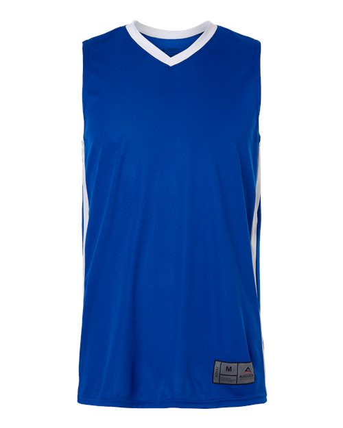 Men's Match-Up Basketball Jersey - Front - B31034753 - Royal/ White