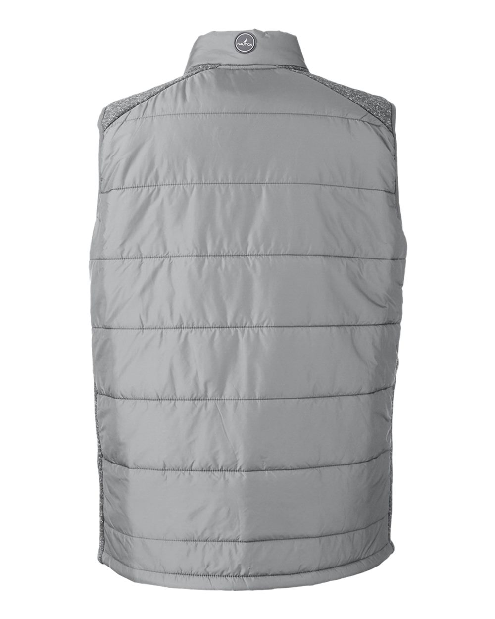 Men's Harbor Puffer Vest - Back - B15528133 - Graphite/ Graphite Heather