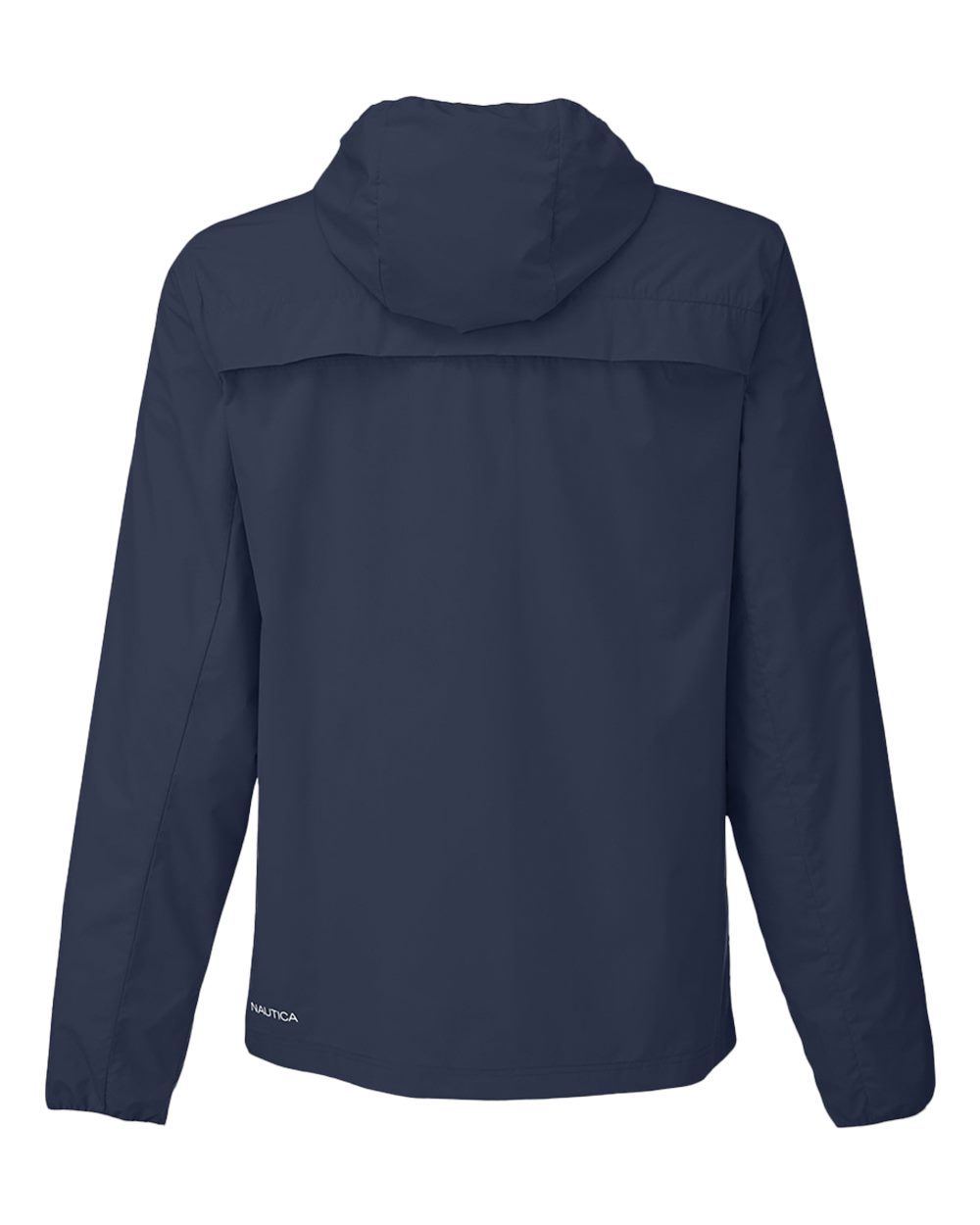 Men's Stillwater Hooded Windbreaker - Back - B15728657 - Navy