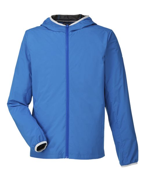 Men's Stillwater Hooded Windbreaker - Front - B15728753 - Royal