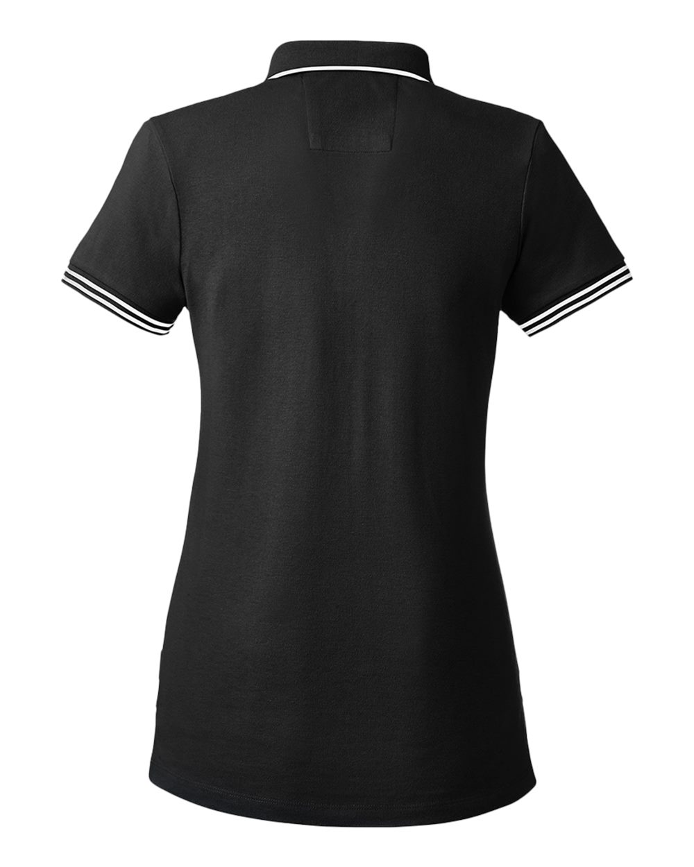 Women's Deck Polo - Back - B16628103 - Black