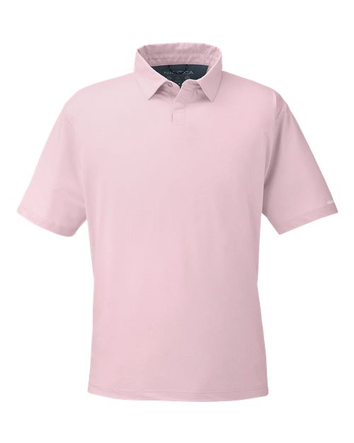 Men's Saltwater Polo - Front - B16928133 - Sunset Pink