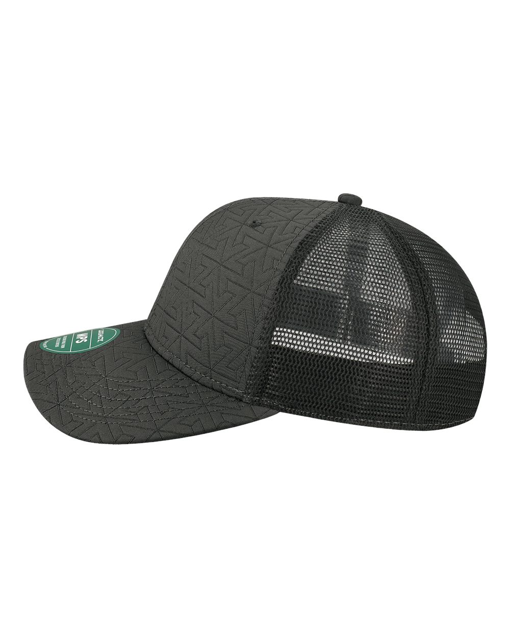 Mid-Pro Snapback Trucker Cap - DirectSide - B93995510 - Black Z - Quilted