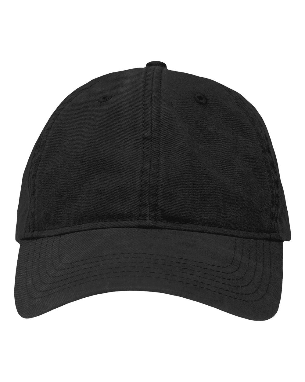 Dad Hat Fit - Front - B15195200 - Pigment Black